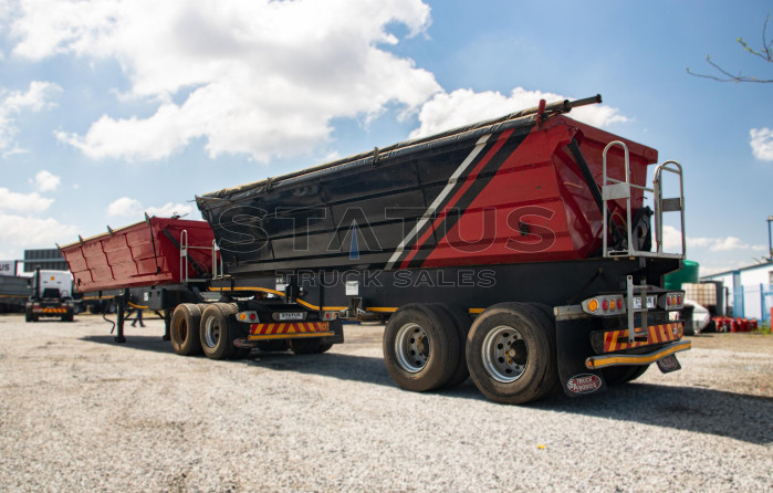2021 SA Truck Bodies 45M³ Interlink Side Tipper Trailer 2021 SA Truck Bodies 45M³ Interlink Side Tipper Trailer