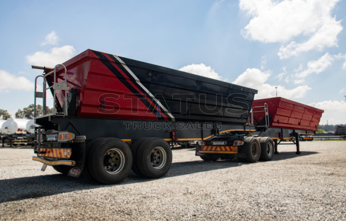2021 SA Truck Bodies 45M³ Interlink Side Tipper Trailer 2021 SA Truck Bodies 45M³ Interlink Side Tipper Trailer