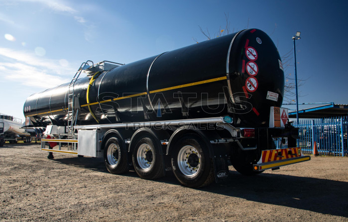  2024 GRW 38 000Lt Tri-Axle HFO Tanker Trailer 