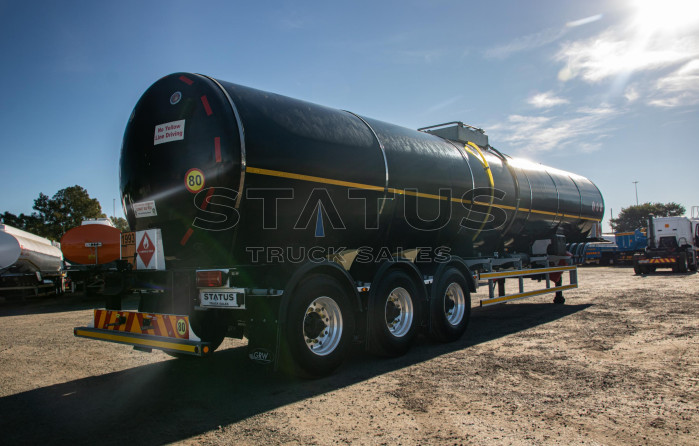  2024 GRW 38 000Lt Tri-Axle HFO Tanker Trailer 