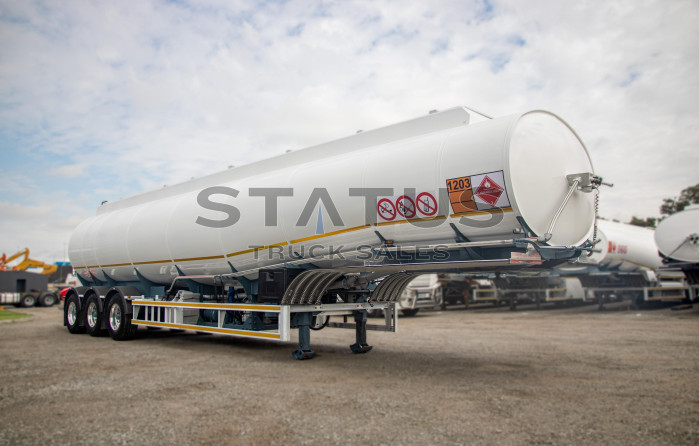 2012 GRW 50 000L Tri-Axle Aluminium Metered Fuel Tanker Trailer 2012 GRW 50 000L Tri-Axle Aluminium Metered Fuel Tanker Trailer