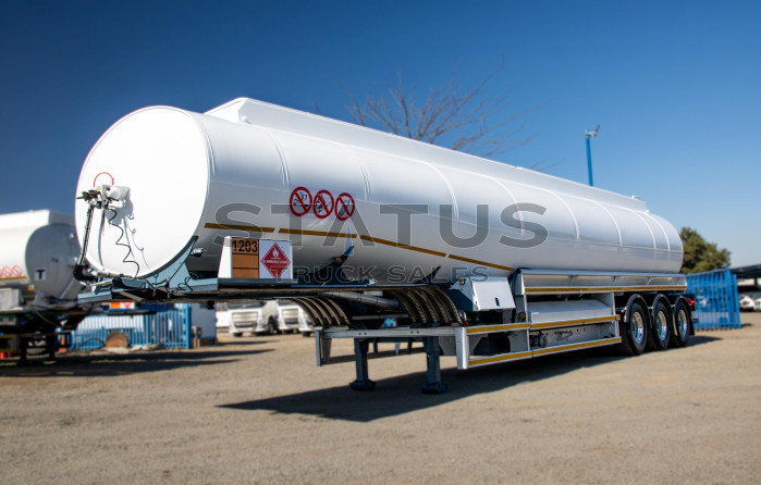  2012 GRW 50 000Lt Tri-Axle Metered Fuel Tanker Trailer 
