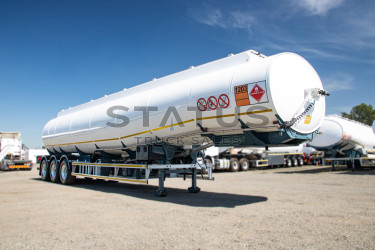  2015 GRW 50 000L Tri-Axle Aluminium Metered Fuel Tanker Trailer 