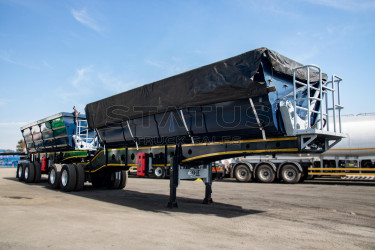 2022 AFRIT 45M³ Interlink Side Tipper Trailer
