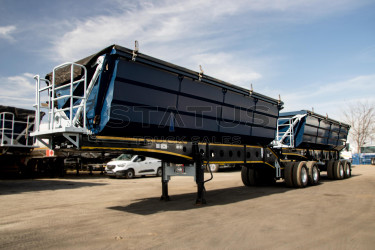 2022 AFRIT 45M³ Interlink Side Tipper Trailer