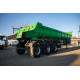 2024 Afrit tri-axle 22m³ back end tipper sloper 