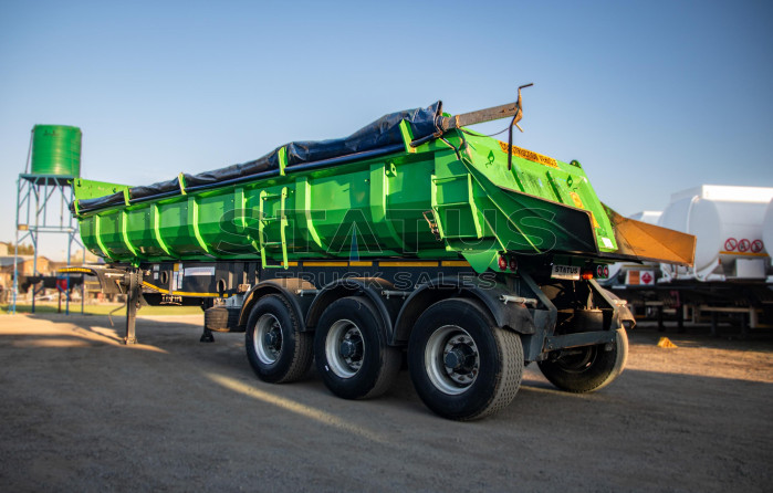 2024 Afrit tri-axle 22m³ back end tipper sloper 