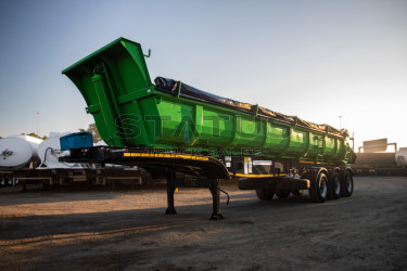 2024 Afrit tri-axle 22m³ back end tipper sloper 