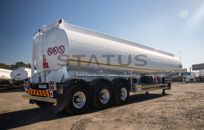 2014 Tank Clinic 49 000Lt Tri-Axle Metered Fuel Tanker Trailer