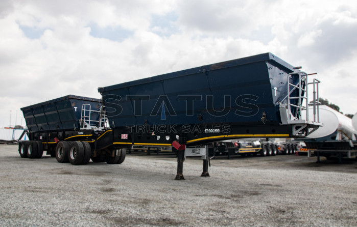 2018 AFRIT 45M³ Interlink Side Tipper Trailer