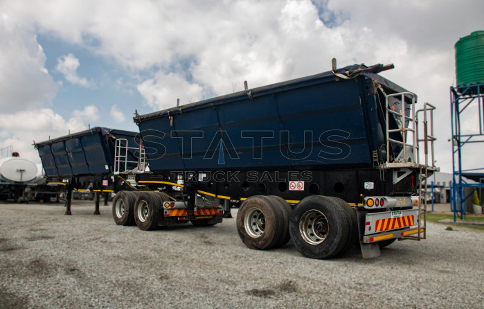 2018 AFRIT 45M³ Interlink Side Tipper Trailer