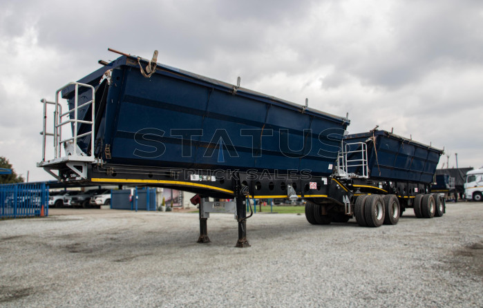 2018 AFRIT 45M³ Interlink Side Tipper Trailer