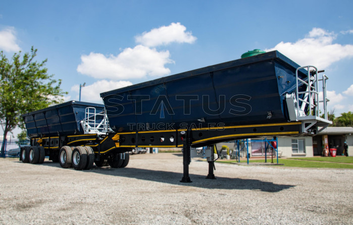 2021 AFRIT 45M³ Interlink Side Tipper Trailer