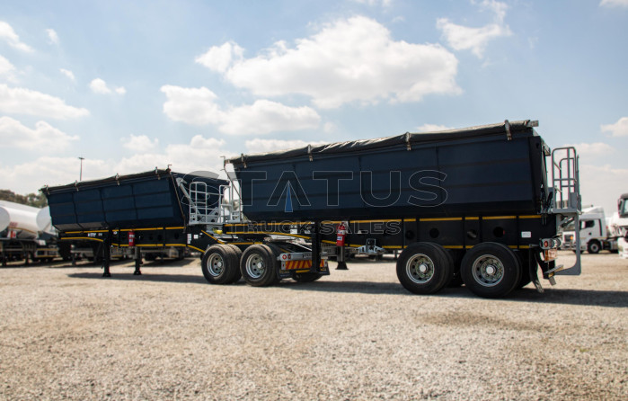 2021 AFRIT 45M³ Interlink Side Tipper Trailer