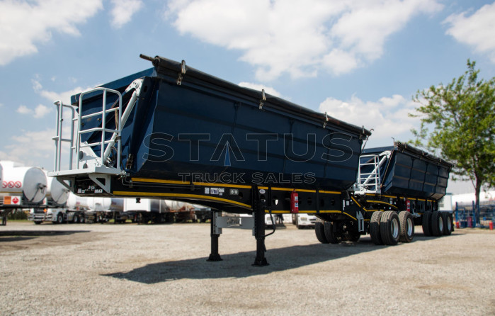 2021 AFRIT 45M³ Interlink Side Tipper Trailer